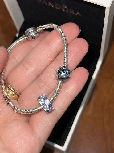 moment: Продаю браслет Pandora Moments (Asymmetric Star Clasp Snake Chain) И — 1