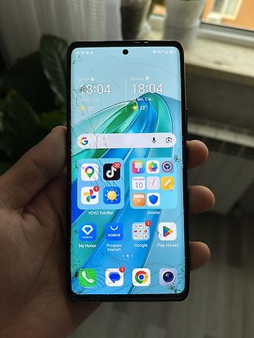honor magic v3: Honor X9a, 128 GB, rəng - Yaşıl, Barmaq izi — 2