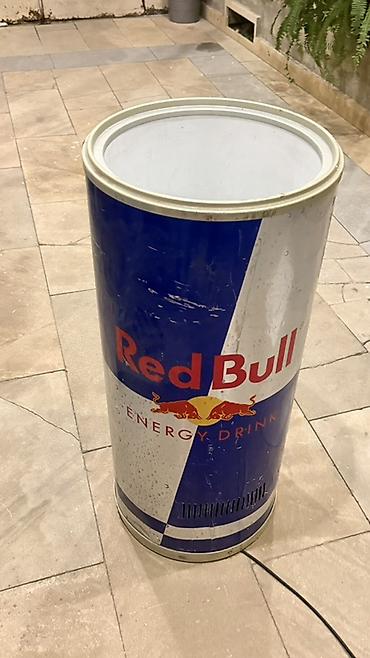 Оборудование для магазинов: Reklam barabanı – Red Bull formalı böyük silindrik promo — 2