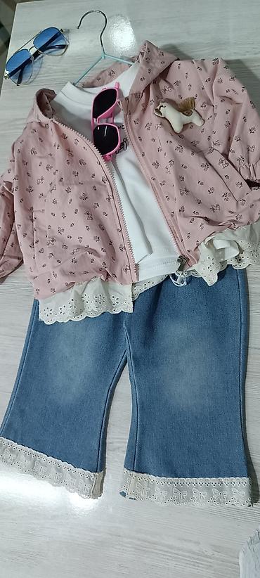 soft shell: Детский комплект для девочки (весна/лето) Состав набора: - Легкая — 3
