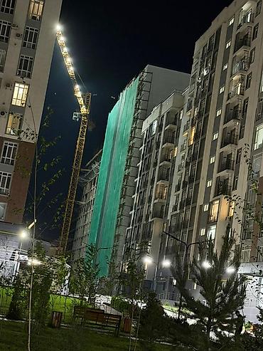 new city: 2 комнаты, 70 м², Асанбай мкр Элитка, 13 этаж, ПСО (под самоотделку) — 3
