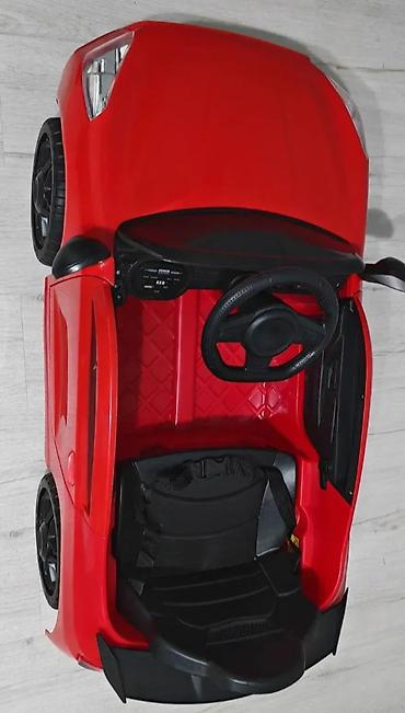 laptop za decu igracka: Dečiji električni automobil – sportski kabriolet, crvene boje - — 4