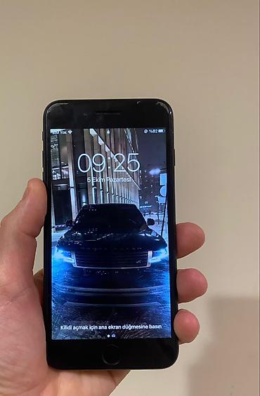 smart telefonlar: IPhone 7 Plus, Qara, Barmaq izi — 1