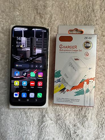 Tecno Spark 7, 32 GB, rəng - Qara, Sensor