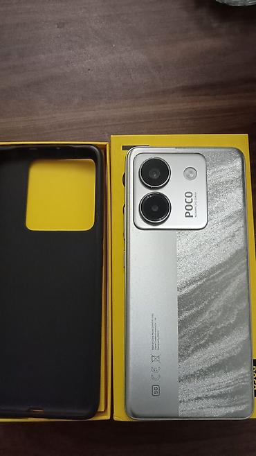 11 telefon: Poco M7 Pro 5G, 256 GB, rəng - Gümüşü, Face ID, Barmaq izi — 1