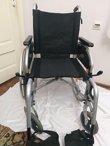 jastuk dečko: Nemacka aluminijumska invalidska kolica poznate marke BB, u veoma — 2