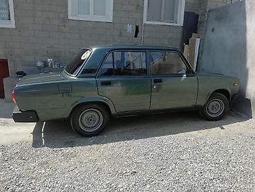 VAZ (LADA): VAZ 2107 sedan - Kuzov: 4 qapılı sedan, tünd yaşıl rəng - Mühərrik — 11