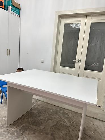 столы для компьюетра: Стол сатылат жаны 
Размер:высота 75
Длина 120
Ширина 90 
Баасы :5000 — 5
