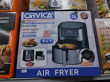 baking oven: Аэрогриль ORVICA ORM-8851B — многофункциональная аэрофритюрница 9 в 1 — 1