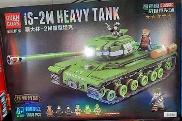 uşaq üçün oyuncaq: Tank Lego Konstruktor Oyuncaq İS-2M HEAVY Tank 🔹Ölkə daxili pulsuz — 4