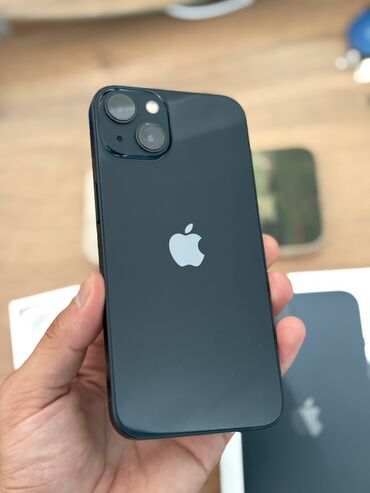 чехлы на поко х3 бишкек: IPhone 13, Б/у, 128 ГБ, Midnight, Защитное стекло, Чехол, Коробка, 85 %