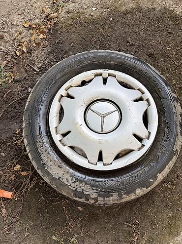 e6 3: Комплект стальных дисков R15 с колпаками Mercedes - Стальные — 5