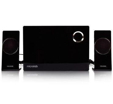 колонки компьютерные: Акустическая система 2.1 Microlab M-660BT Black, RMS 52W (14х2+24W)