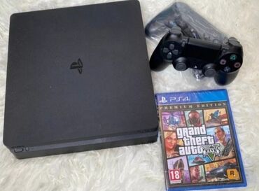 срочно продам телевизор: Продается ps4 слим непрошитая память 500гб. при осмотре сами