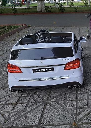 Uşaq dünyası: Uşaq elektrikli maşın – Mercedes-Benz GLS63 AMG stili, ağ rəng — 2