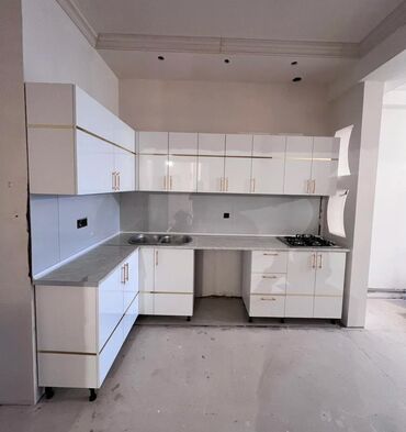 Mətbəx mebeli: Sifarişlə hazırlanmış müxtəlif ölçülü mətbəx mebelləri. Rəng və dizayn — 25