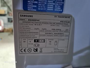 самсунк: Холодильник Samsung, Новый, Двухкамерный, No frost, 55 * 178 * 54 — 3