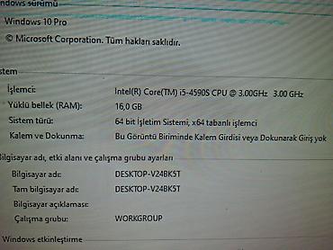 Masaüstü kompüterlər və iş stansiyaları: Diqqet təkcə sistem bloku satilir QİYMƏT SONDU ✅️Anakart h81 — 5