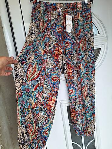 Šalvare XXL – NOVE - Model: ležerne, široke šalvare sa elastičnim