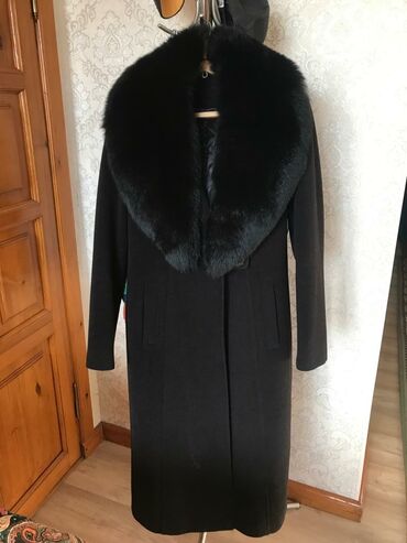 куртка пальто: Пальто, Классика, Зима, Кашемир, Длинная модель, M (EU 38)