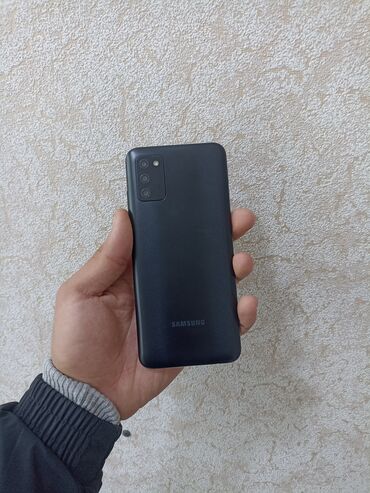 Elektronika: Samsung Galaxy A03s, 32 GB, rəng - Boz, Düyməli, İki sim kartlı, Face ID