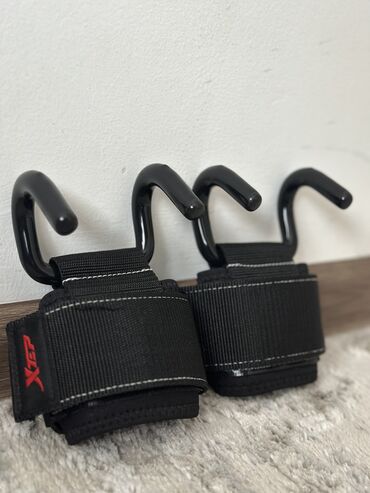 перчатки без пальцев: Новые тренировочные крюки для тяги на запястья (пара) - Жесткие