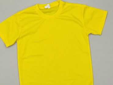 żółty t shirty damskie: T-shirt, S, stan - Dobry