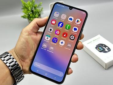 Мобильные телефоны и аксессуары: Samsung Galaxy A34 5G, Б/у, 256 ГБ, цвет - Черный, 2 SIM — 4