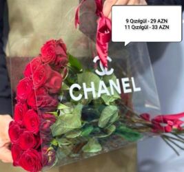 yaz gülləri: 🔴 9 Qızılgül səbəti - 29₼. 11 Qızılgul səbəti - 33₼ 🌐 Ün. Əcəmi m