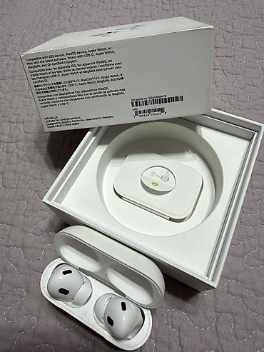 Наушники: Apple AirPods Pro (2‑го поколения) с кейсом MagSafe (USB‑C) в идеале — 1