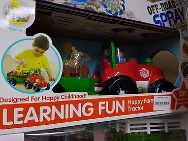 Игрушки: Игрушка «Happy Farm Tractor» — обучающий набор для малышей. - Яркий — 1