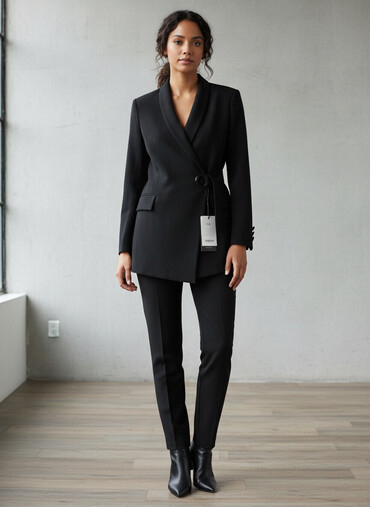 Kostimi: M, Jednobojni, bоја - Crna — 1