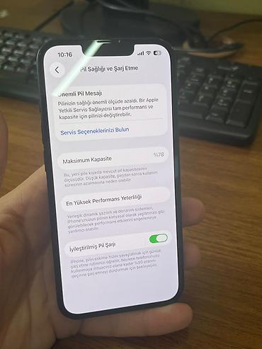 apple magic: IPhone 13, 128 GB, Midnight, Face ID — 7