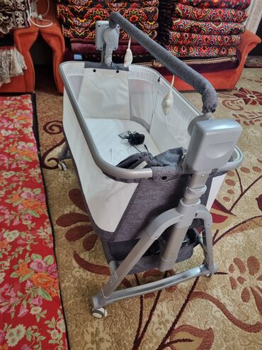 столик для кухни: Люлька, Новый, Колыбель, Металл, цвет - Серый