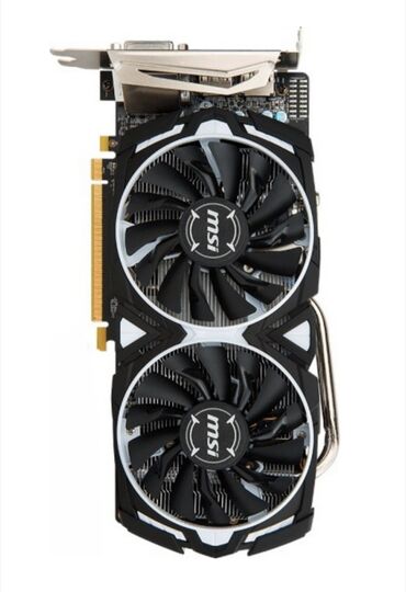 компьютер офисный: Видео карта, Колдонулган, MSI, Radeon RX, 4 ГБ, ПК үчүн