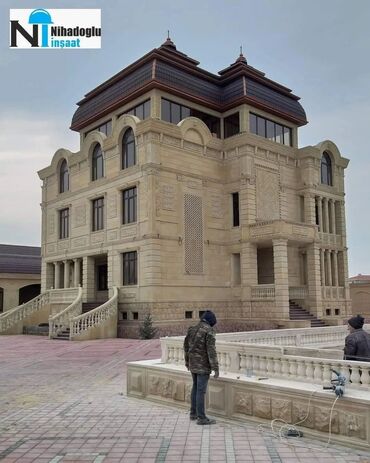 Tikinti işləri: Bünövrədən Villaların, fərdi evlərin tikintisi-təmiri işlərini — 13