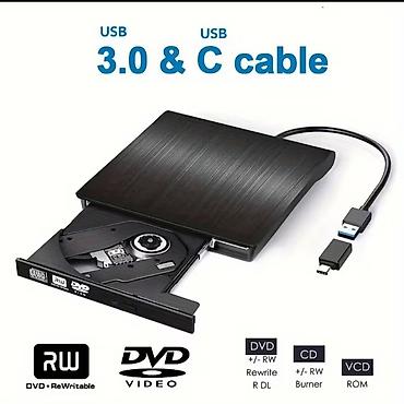 dvd rw: USB 3.0 Xarici DVD‑RW yazıcı/oxuyucu - Funksiyalar: DVD və CD — 6