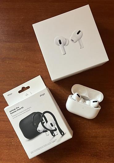 Беспроводные вакуумные наушники, Apple, AirPods Pro, Б/у at lalafo.kg Беспроводные вакуумные наушники, Apple, AirPods Pro, Б/у