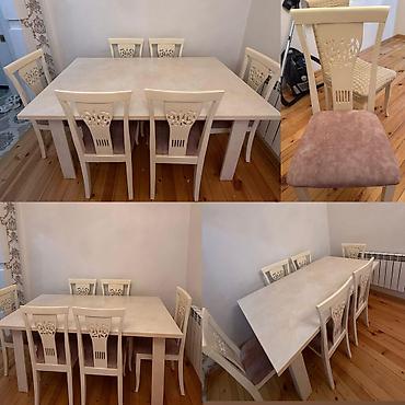 Masa dəsti satılır 270₼. Ünvan Binəqədi. 6422. Fatimə99 lalafo.az -da Masa dəsti satılır 270₼. Ünvan Binəqədi. 6422. Fatimə99