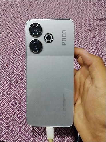 poko c75: Poco M6, Б/у, 256 ГБ, цвет - Серебристый — 2
