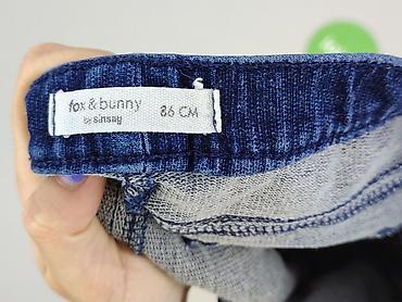 jeans pl: Spodnie jeansowe, Fox&Bunny, 12-18 miesięcy, stan - Bardzo dobry — 4