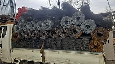 Сетка рабица: Сетка и колючая проволока (оцинкованные рулоны) Габион сетка оптом — 7