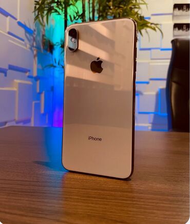 xs iphone цена: IPhone Xs Max, Колдонулган, 256 ГБ, Алтын, Коргоочу айнек, 90 %