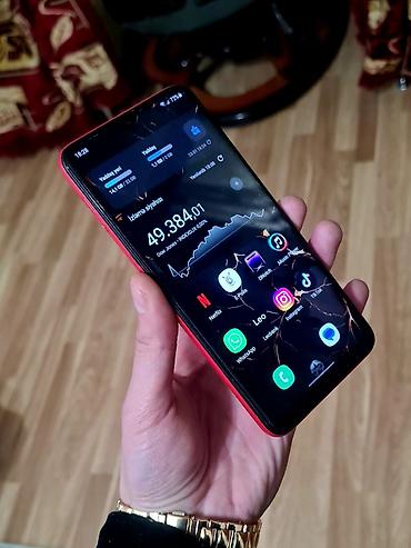 Samsung Galaxy A02, 32 GB, rəng - Qırmızı, Zəmanət, Sensor, İki sim kartlı