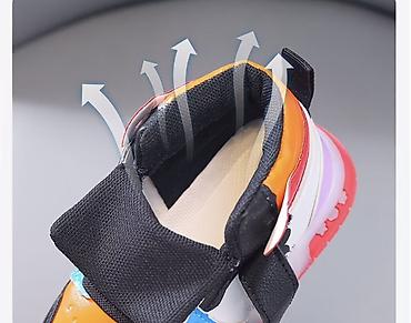nike tech: Детские кроссовки со светящейся подошвой - Высокая модель с мягким — 4