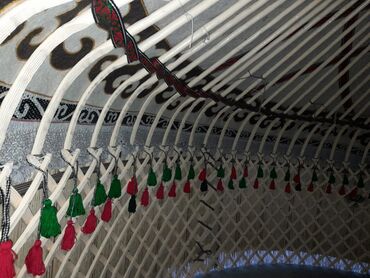 Аренда юрт: Аренда юрты, Каркас Деревянный, Более 100 баш, Стол, Казан, Посуда — 13