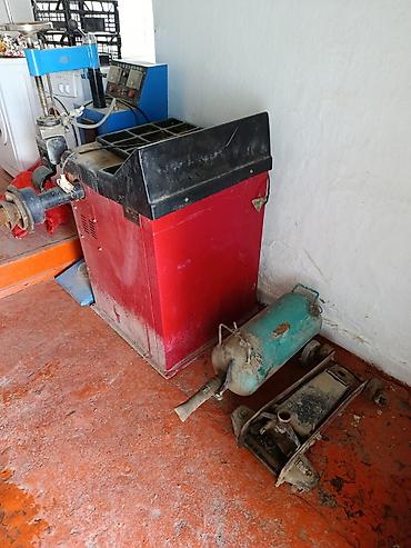 Шиномонтажное оборудование: Комплект оборудования для шиномонтажа: - Станок для монтажа/демонтажа — 6