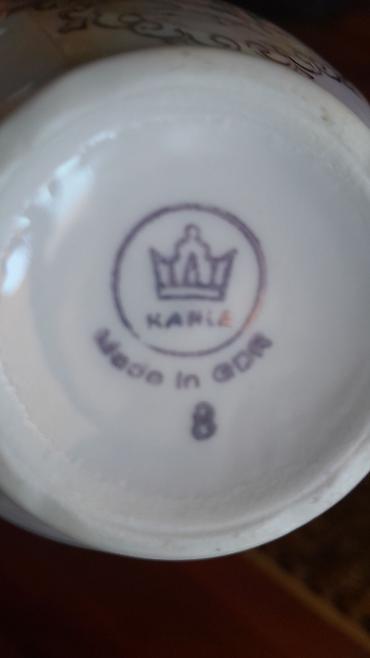 Qab-qacaq və mətbəx ləvazimatları: Çay dəsti, Farfor, 12 nəfərlik, Almaniya — 4