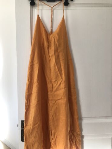 джинсовое платье zara: Повседневное платье, Лето, Длинная модель, XS (EU 34)
