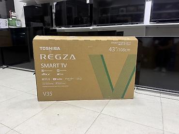 mac studio: Toshiba REGZA V35 – 43”/108 sm Smart TV - Full HD ekran: aydın və — 1